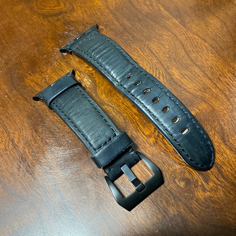 Bullstrap Co | Leather Apple Watch Strap | 41 mm 40 mm 38 mm